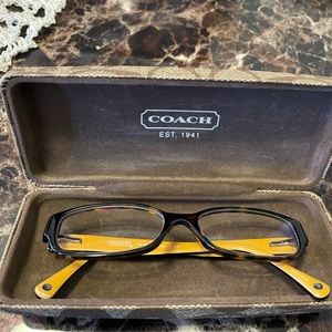 Coach reading glasses